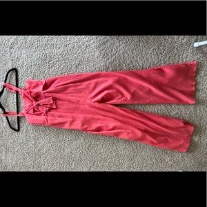 Gb girls Linen jumpsuit size Large girls